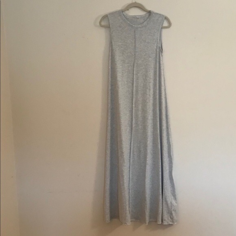 Zara Gray Maxi Dress